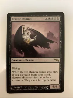 MTG NM Reiver Demon Mirrodin Free Shipping In The US With Tracking - Image 1