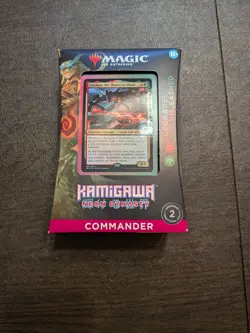 MTG Kamigawa: Neon Dynatsy Commander pre-built Upgrades Unleashed NEW - Image 1
