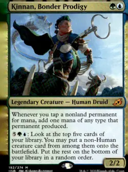 Ikoria: Lair of Behemoths #192 Kinnan, Bonder Prodigy - Image 1