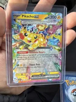 Pokemon Foil Card Lot Pikachu EX Lycanroc Yanma Mega Abomasnow Mega Evolution - Image 2
