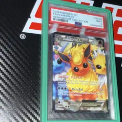 Pokemon TCG Flareon EX Full Art Holo Ultra Rare RC28-32 Generations PSA 9 - Image 2