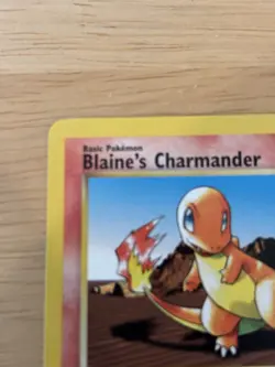 Pokemon TCG Blaine's Charmander Gym Challenge 60/132 1st Edition Basic 50 HP En. - Image 5