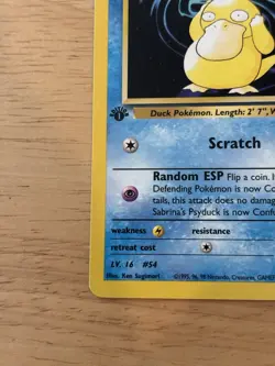 Pokemon TCG Sabrina's Psyduck Gym Challenge 99/132 1st Edition Basic 50 HP Comm. - Image 2