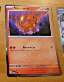 POKEMON FRANCAISE CARD RARE HOLO CARTE Promo SVP 047 Salameche MEW 151 JCC MINT - Image 1
