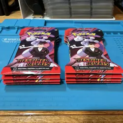 Pokemon TCG Destined Rivals Sleeved Booster Packs Sealed 8 Pack Lot - Image 4