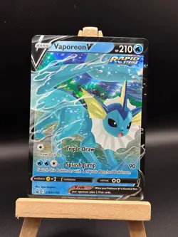 Vaporeon V - SWSH150 Black Star Promo Pokemon - NM/MINT - Image 1