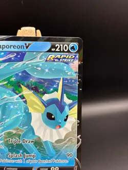 Vaporeon V - SWSH150 Black Star Promo Pokemon - NM/MINT - Image 4