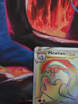Mewtwo VSTAR (79) (Secret) Secret Rare Pokemon GO 079/078 NM - Image 2