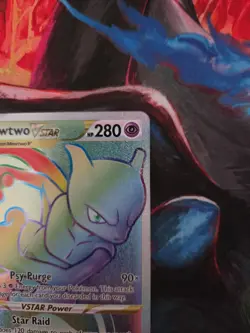 Mewtwo VSTAR (79) (Secret) Secret Rare Pokemon GO 079/078 NM - Image 3