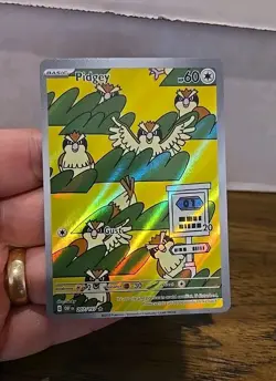 2023 Pokemon Obf En-Obsidian Flames Illustration Rare Pidgey #207 🔥 - Image 1