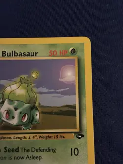 Pokemon TCG Erika's Bulbasaur Gym Challenge 39/132 1st Edition Uncommon 50 HP E. - Image 5