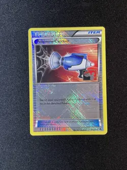 Pokemon Catcher Crosshatch Holo Player Rewards League Promo 95/98 #95 - Image 1