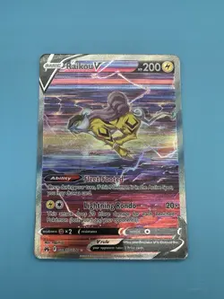 Raikou V GG41/GG70 Crown Zenith: Galarian Gallery Holo Pokemon TCG NM - Image 3