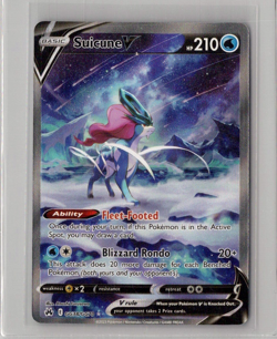 Suicune V GG38/GG70 - Pokemon TCG Crown Zenith Galarian Gallery Ultra Rare NM - Image 1