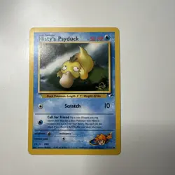Pokemon TCG Misty’s Psyduck W Stamp Promo - Gym Heroes - Vintage WOTC 2000 NM - Image 1