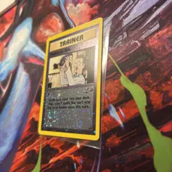 Professor Elm 2002 Pokemon Best of Game Cosmos Reverse Holo Promo #3 (Swirl) - Image 2
