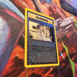 Professor Elm 2002 Pokemon Best of Game Cosmos Reverse Holo Promo #3 (Swirl) - Image 3