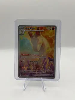 2025 Pokemon TCG Rapidash 189/182 Sv10: Destined Rivals Illustration Rare - Image 1