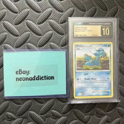Pokemon TCG Shellos East Sea Mystic Dawn CGC PRISTINE 10 English Graded Slab - Image 1