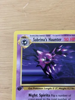 Pokemon TCG Sabrina's Haunter Gym Heroes 1st Edition Uncommon Stage 1 50 HP - Image 4
