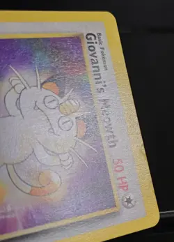 Pokemon TCG - GIOVANNI'S MEOWTH - 74/132 - UNLIMITED - GYM CHALLENGE (2000) - LP - Image 3
