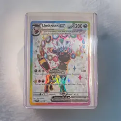 Pokemon TCG Umbreon EX Holo Promo Full Art SVP176 Scarlet & Violet 280HP - Image 1