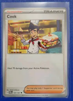 Pokemon TCG Twilight Masquerade: Cook (147/167) - Uncommon - Near Mint - Image 1