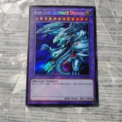 Blue-Eyes Ultimate Dragon LCKC-EN057 Secret Rare NM/MINT Yu-Gi-Oh TCG - Image 1