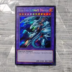 Blue-Eyes Ultimate Dragon LCKC-EN057 Secret Rare NM/MINT Yu-Gi-Oh TCG - Image 3
