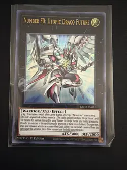 Number F0: Utopic Draco Future KICO-EN013 King's Court 1st Edition - Image 2