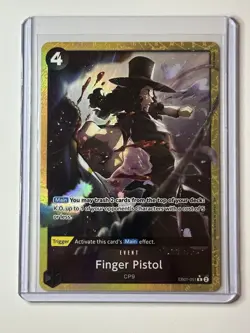 Finger Pistol EB01-051 (Alternate Art) Premium Booster The Best Vol 2 One Piece - Image 1