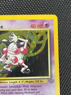 Mr. Mime 6/64 Holo Card Jungle Set 1999 Pokemon WOTC LP/NM - Image 3