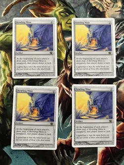 MTG Howling Mine Eighth Edition 303 Regular Rare x4 - Image 1