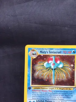 Pokemon Cards: Gym Heroes 1st Edition Rare Holo: Misty's Tentacruel 10/132 - Image 3