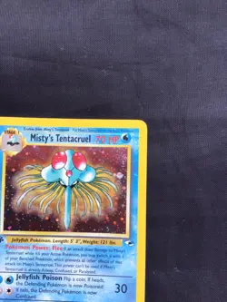 Pokemon Cards: Gym Heroes 1st Edition Rare Holo: Misty's Tentacruel 10/132 - Image 4