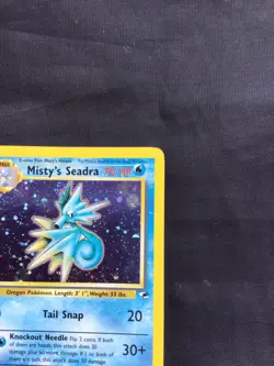 Pokemon Cards: Gym Heroes 1st Edition Rare Holo: Misty's Seadra 9/132 - Image 4