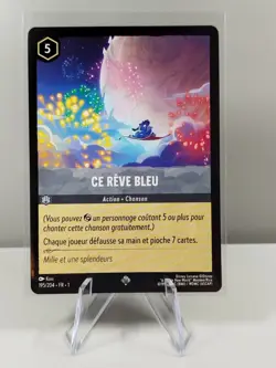 LORCANA FR Card - Chapter 1 195/204 This Blue Dream - Super Rare Non Foil New - Image 1