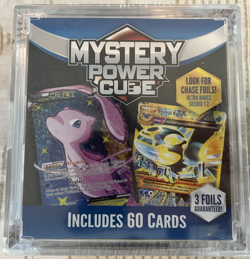 2024 Pokemon Mystery Power Cube - 60 cards 3 Foils Guaranteed NEW/Factory Sealed - Image 3