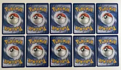 10 X Water Energy Cards Playset Bundle Pokemon TCG - Image 2