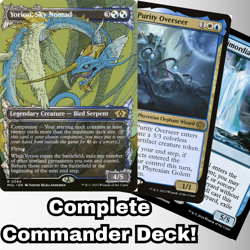 MTG Commander EDH Deck Yorion, Sky Nomad 100 Cards Custom Deck Azorius Flicker - Image 1