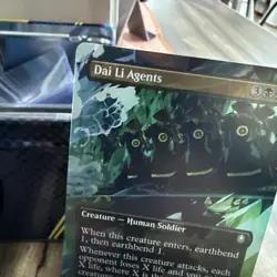 Dai Li Agents (Borderless) Avatar: The Last Airbender Foil - Image 5