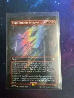 Call Forth the Tempest (Borderless) The Lord of the Rings: Tales of Middle-Earth - Image 1