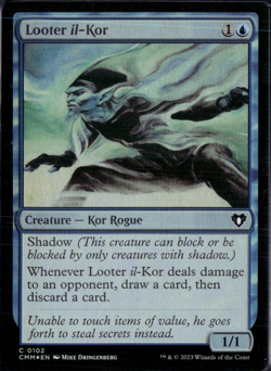 Looter Il-Kor - 102 - Foil - CMM - NM-Mint Magic The Gathering MTG - Image 1