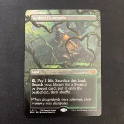 Verdant Catacombs *In-Hand* NM Borderless Mythic Magic MtG SPG TDM Special Guest - Image 1