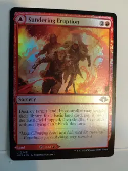 Sundering Eruption Modern Horizons 3 Foil - Image 1