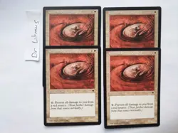 4x Circle of Protection Red Tempest MTG Great Condition - Image 1