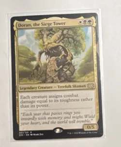 Magic the Gathering Doran, the Siege Tower Double Masters 2022 Rare Regular x1 - Image 1