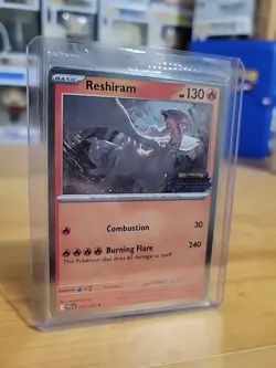 Reshiram Phantasmal Flames Release Day Stamped Promo Pokemon TCG 17/94 - Image 2