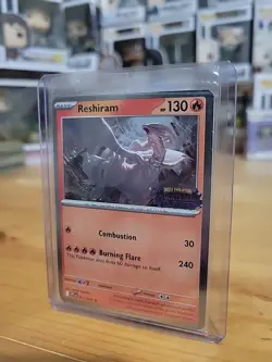 Reshiram Phantasmal Flames Release Day Stamped Promo Pokemon TCG 17/94 - Image 3