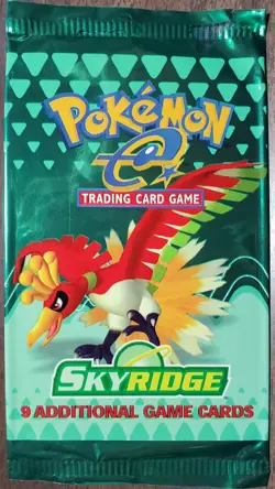 Pokemon SKYRIDGE Empty booster pack (no cards) - Image 1